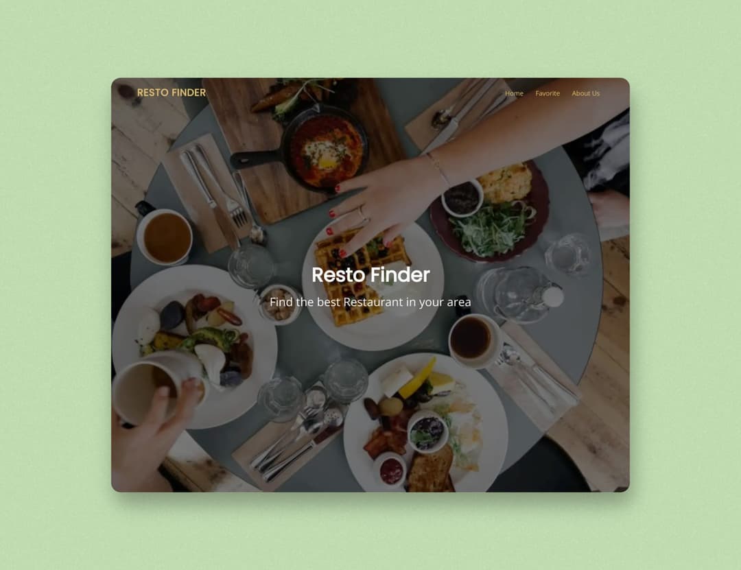 Resto Finder