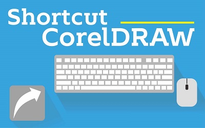 Tombol kombinasi atau shortcut pada Coreldraw