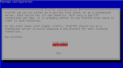 Cara install dan konfigurasi FTP server di debian